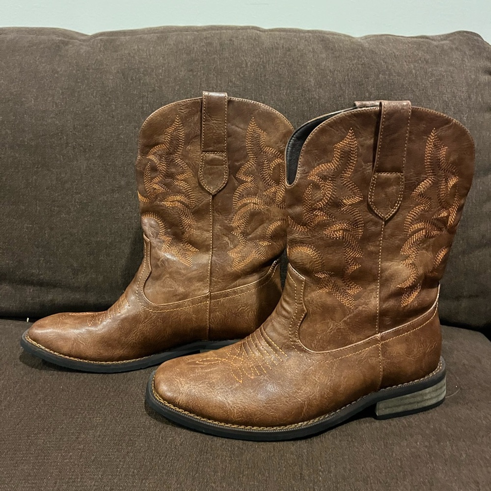 Brown Cowboy Boots